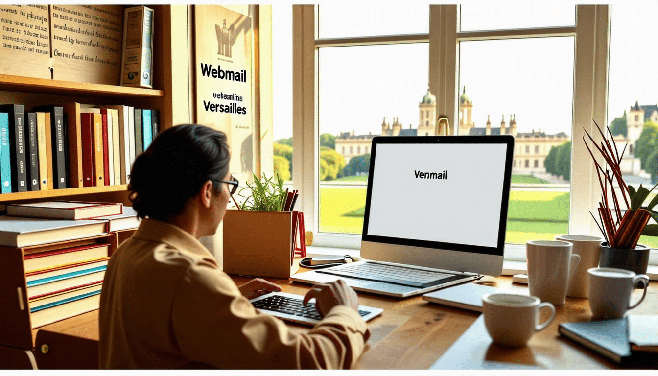 Webmail Versailles : guide d&rsquo;acc&egrave;s et utilisation de votre messagerie acad&eacute;mique