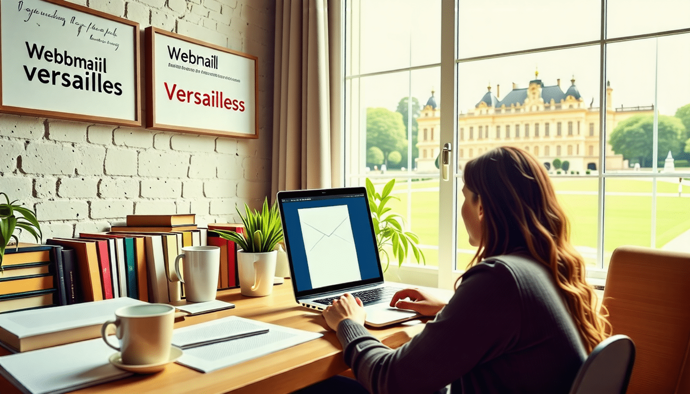 Webmail Versailles : guide d&rsquo;acc&egrave;s et utilisation de votre messagerie acad&eacute;mique