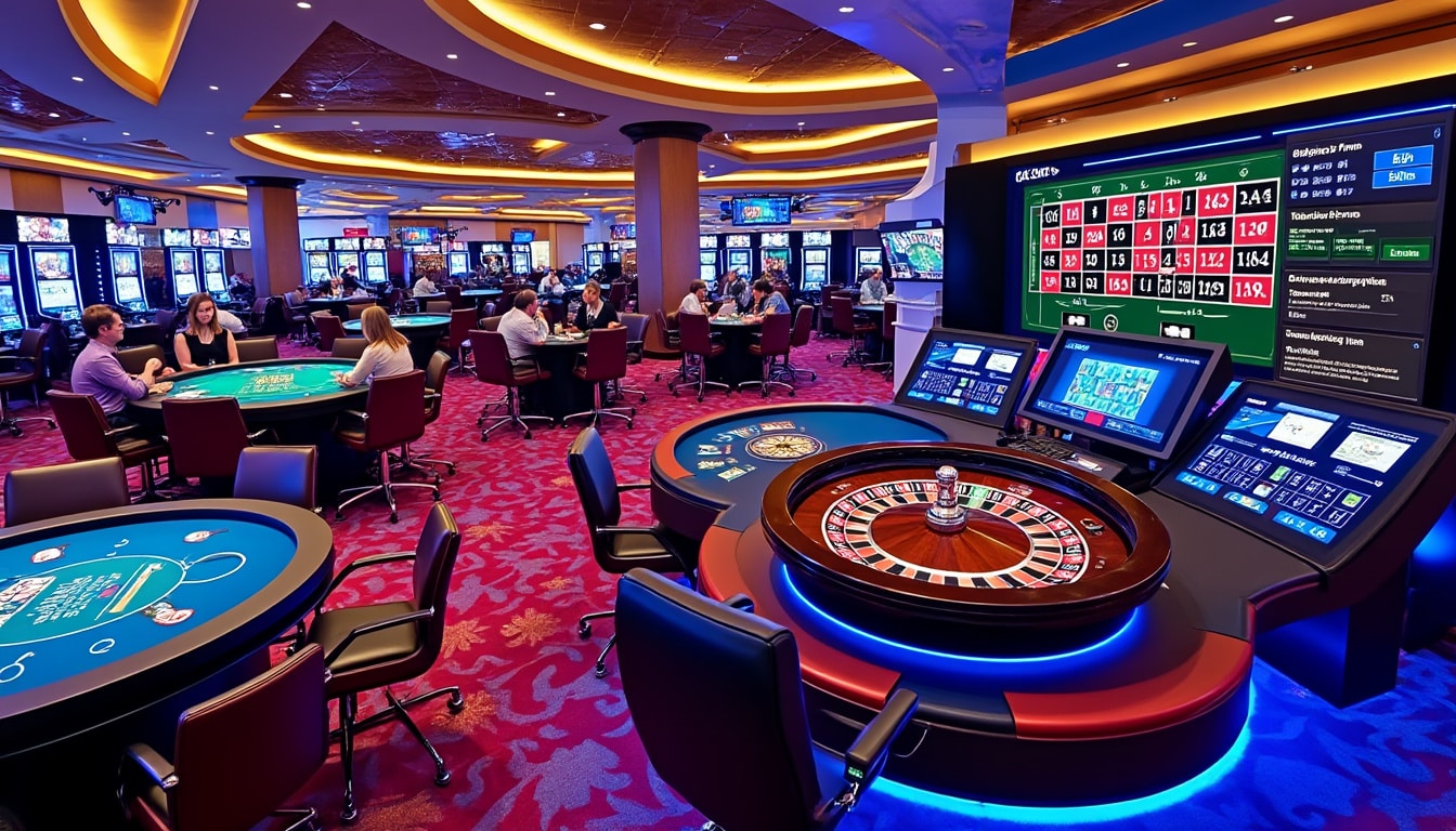 Casinos en ligne : découvrez les jeux de table les plus populaires