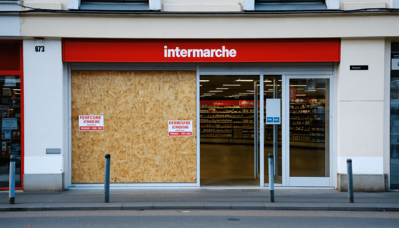 Intermarché Corbas fermeture : impact sur l’économie locale et perspectives de réouverture