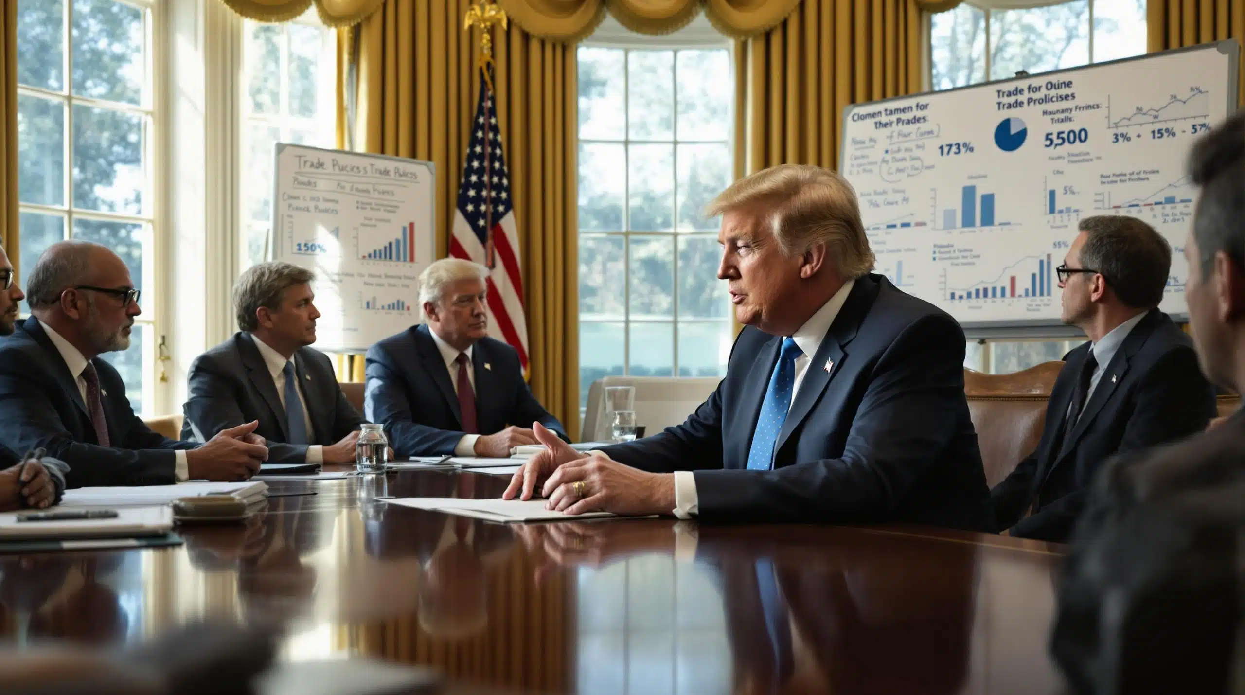 Les droits de douane instaurés par Donald Trump : une nouvelle prolongation de leur mise en œuvre ?