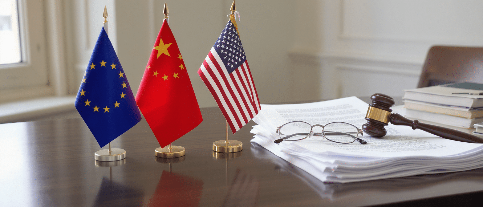 Fr&eacute;d&eacute;ric Nouel : &laquo; Entre la Chine et les &Eacute;tats-Unis, l’UE mise sur sa r&eacute;glementation comme principal levier &raquo;