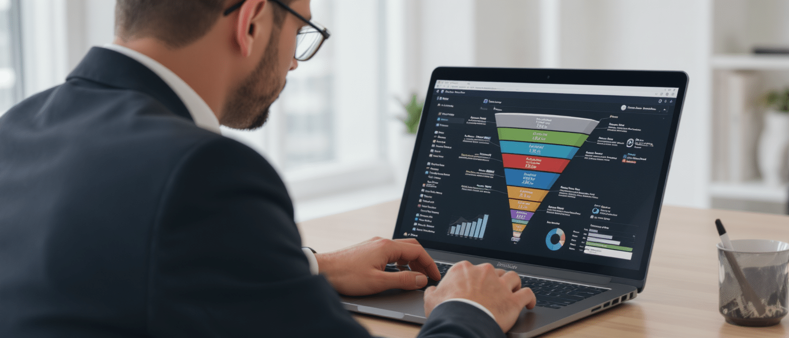 Tunnel de vente B2B : d&eacute;finition, &eacute;tapes cl&eacute;s et optimisation pour convertir plus