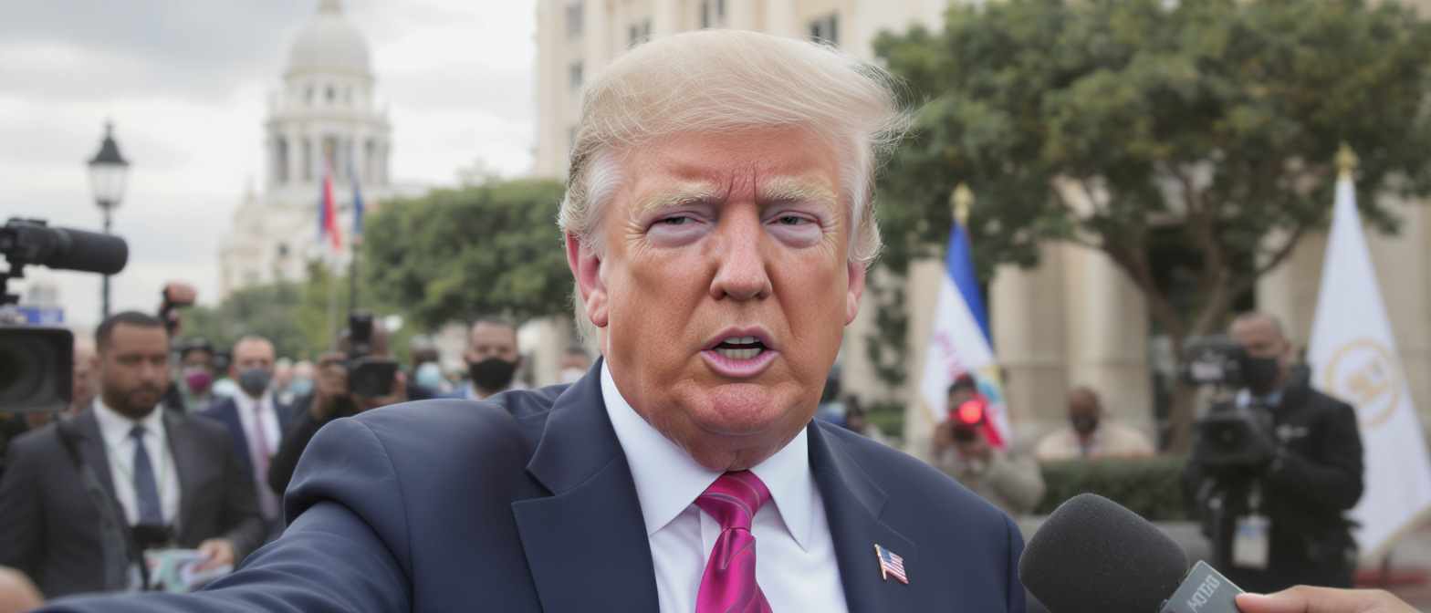 À l’approche du G7, Donald Trump agite la menace de droits de douane contre la France