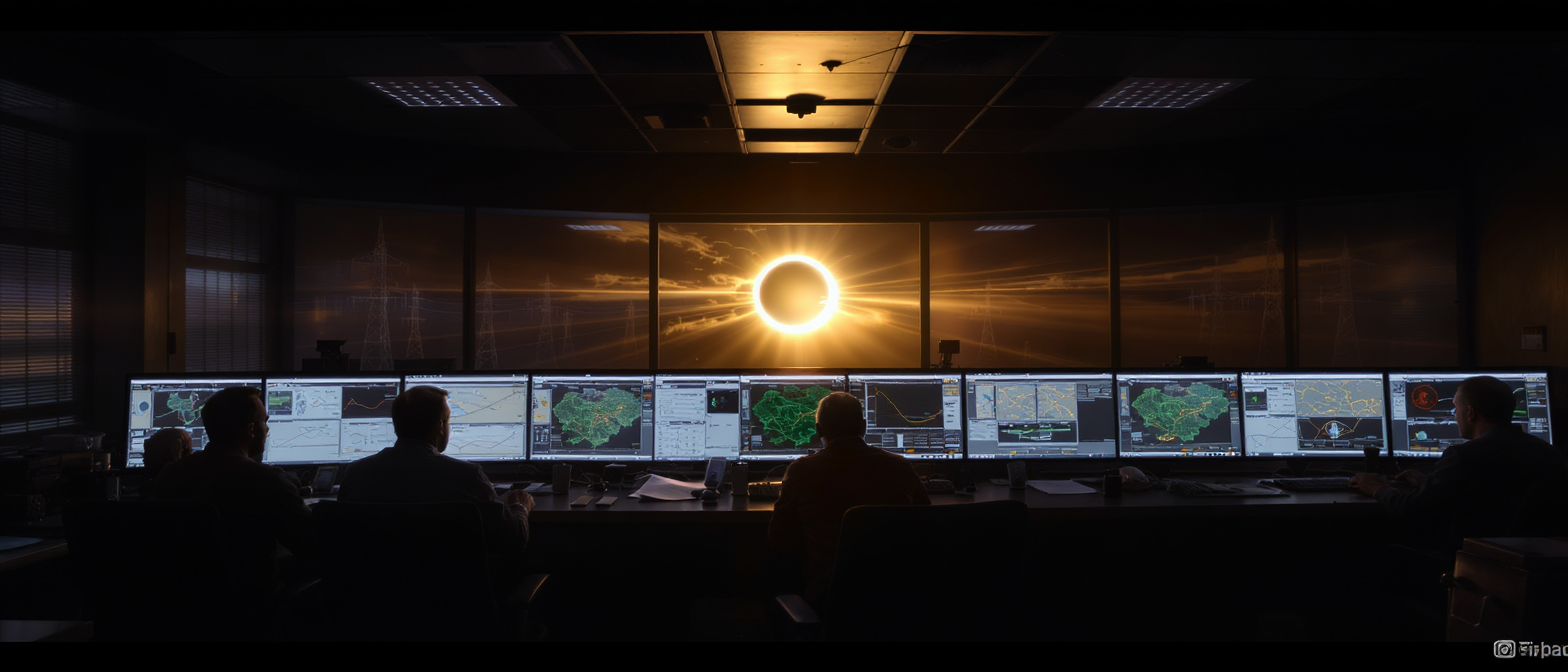 &Eacute;clipse solaire : quand les r&eacute;seaux &eacute;lectriques passent leur test de r&eacute;sistance ultime